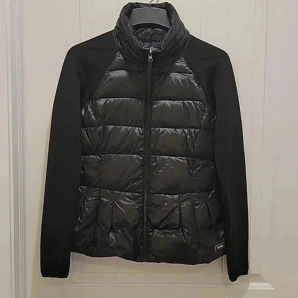 Calvin Klein Performance Black Lightweight Jacket Size Medium - Picture 9 of 9